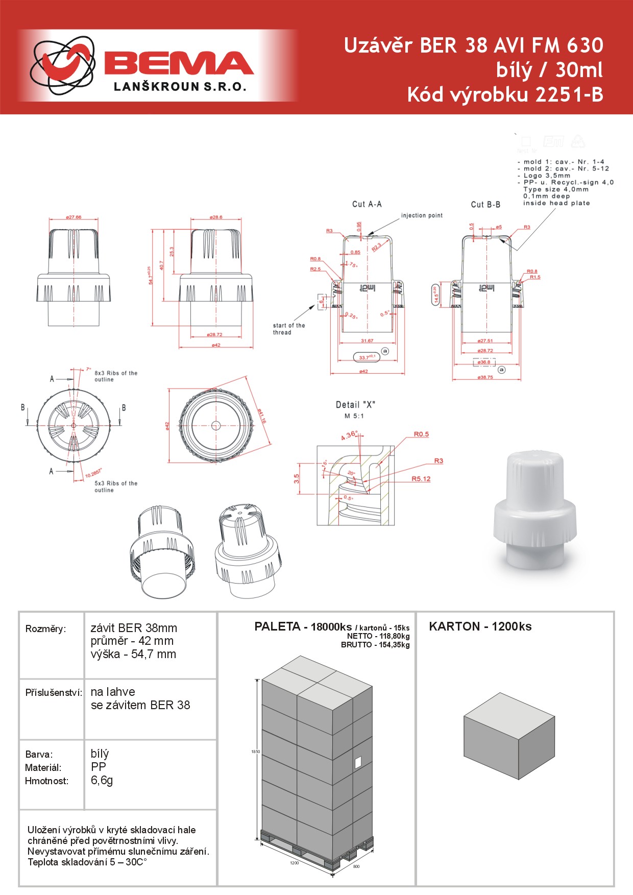 BER 38mm FM630 bily 15-3-2023